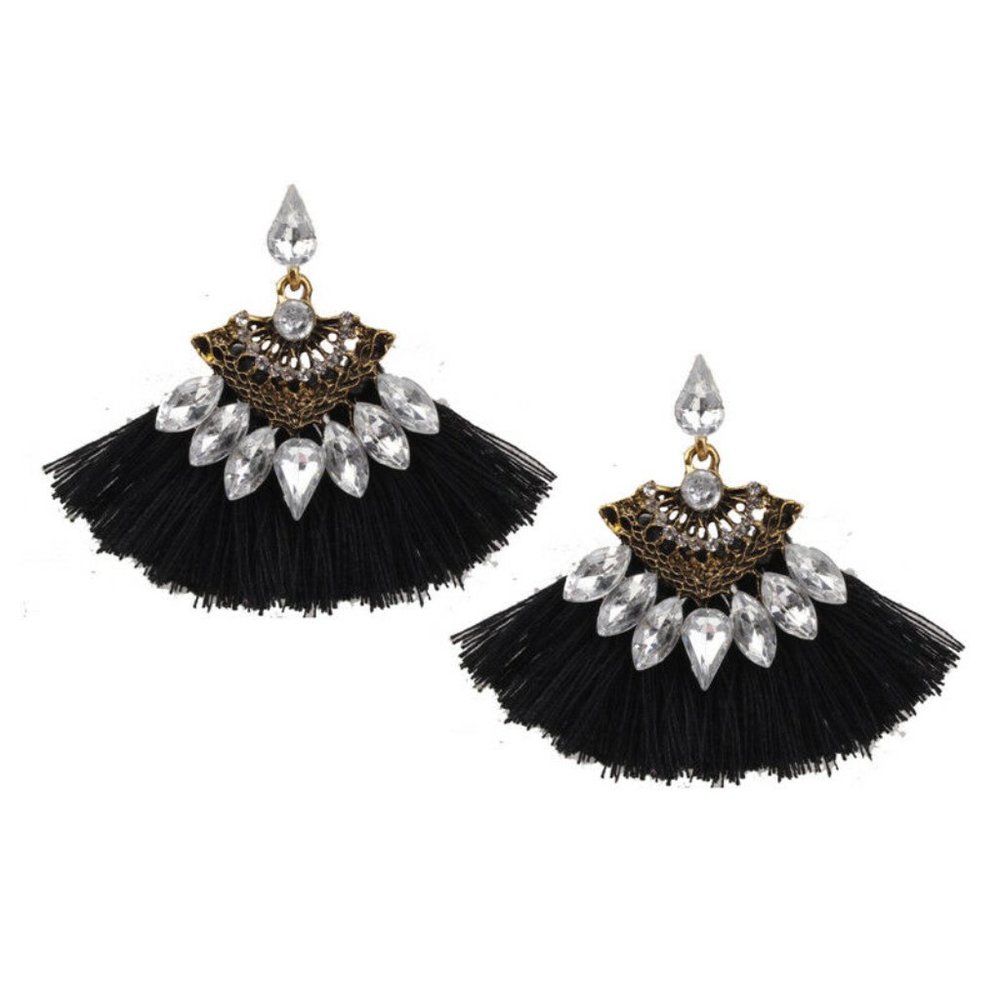 ** BRAND NEW ** BOHEMIAN ELEGANT TASSEL EARRINGS